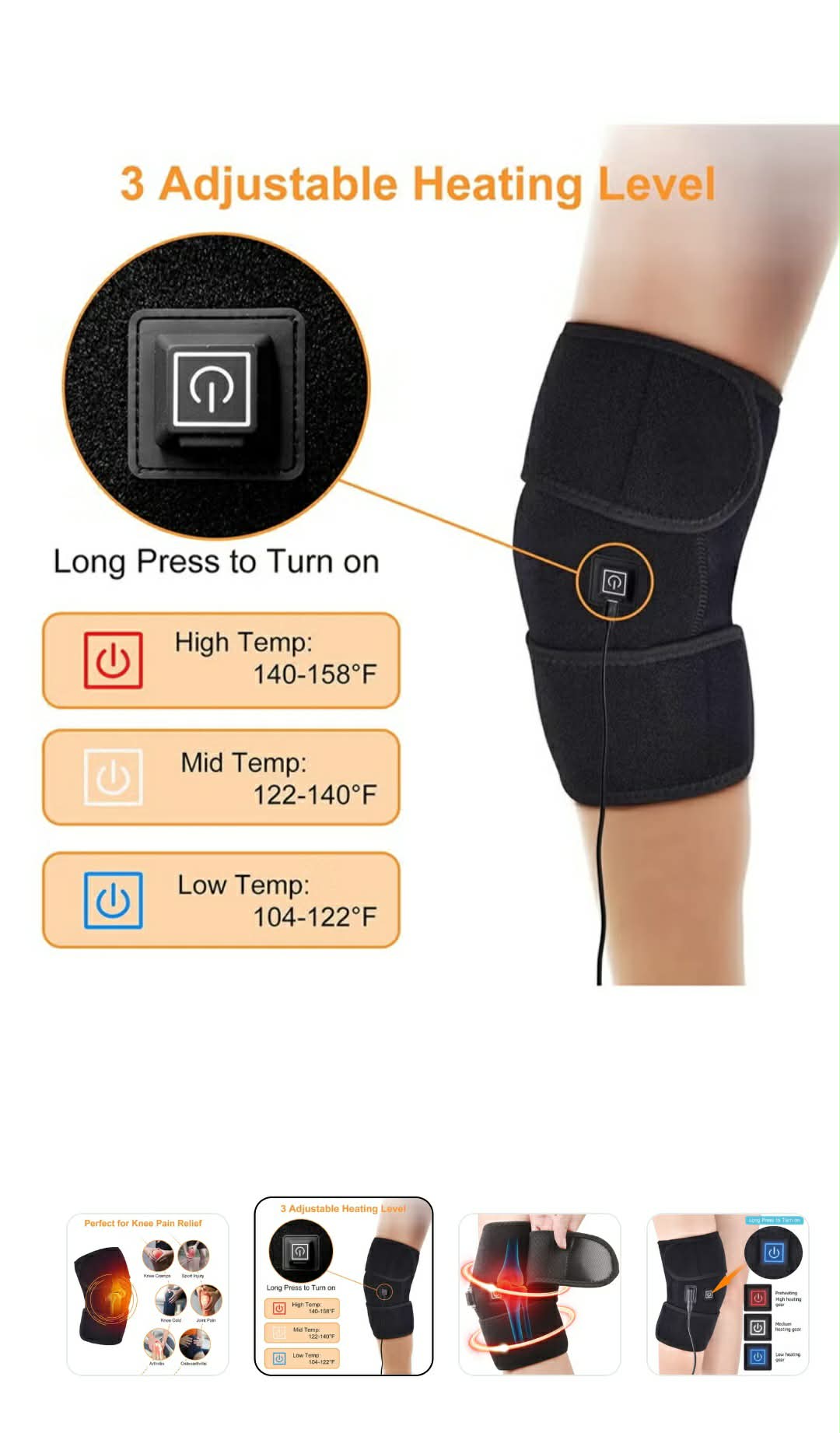 وسادة تدفئة للركبة (Knee Heating Pad)