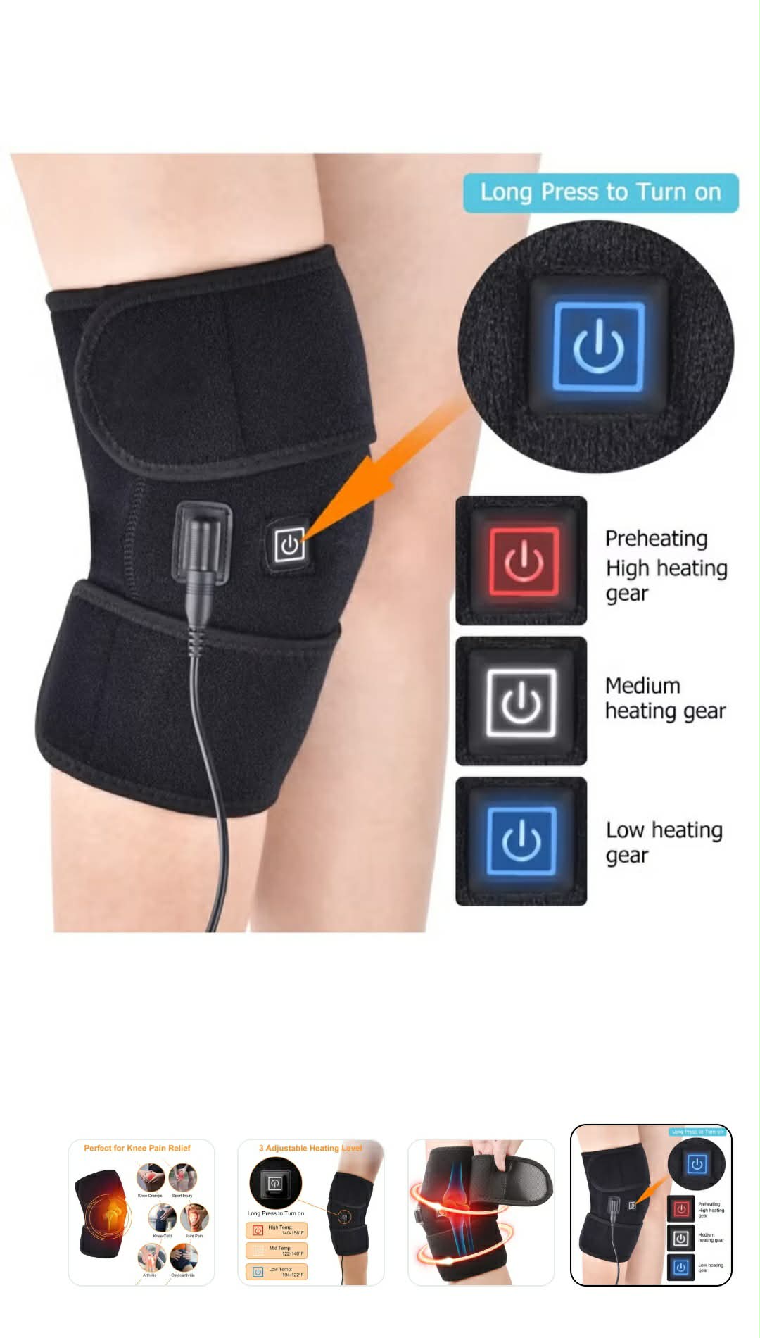 وسادة تدفئة للركبة (Knee Heating Pad)